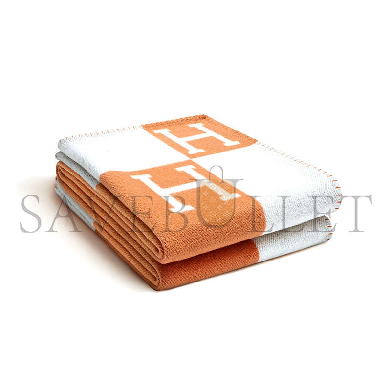 HERMÈS AVALON THROW BLANKET H102668MV58 (170*135cm)